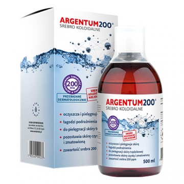 Argentum200 (Non-ionic Colloidal Silver 200ppm) tonic - 500ml - Sale - 2