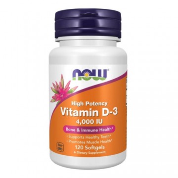 Vitamin D3 4000IU - 120softegels - 2