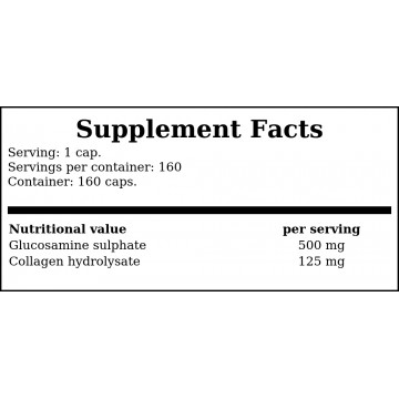Glucosamine - 160caps - 2