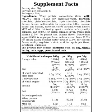 Booster Whey Protein - 700g - Peanut Butter-Banana - 2