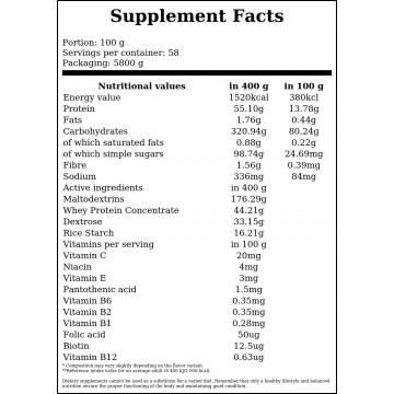 Solid Mass - 5800g - Strawberry - 2