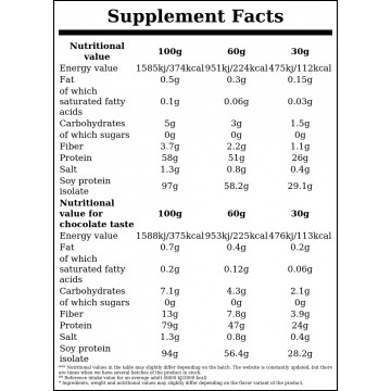 Soy Protein - 600g - Strawberry - 2