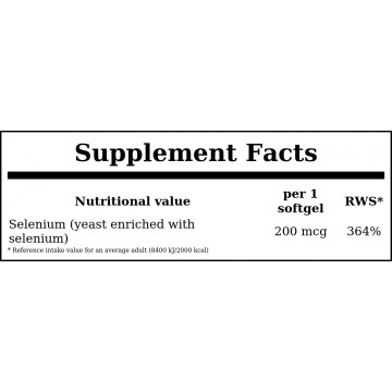 Absorbable Selenium 200mcg - 100softgels - 2