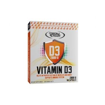 Vitamin D3 2000IU - 60caps.
