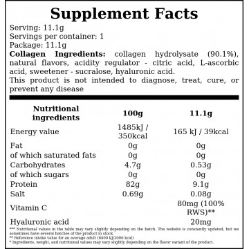 Collagen - 11g - Banana - 2