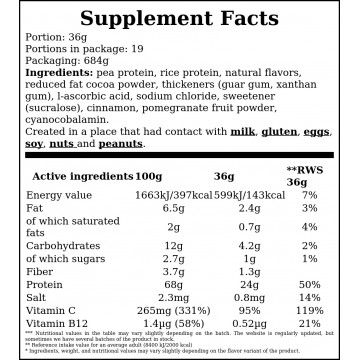 Gold Standard 100% Plant - 684g - Berry - 2