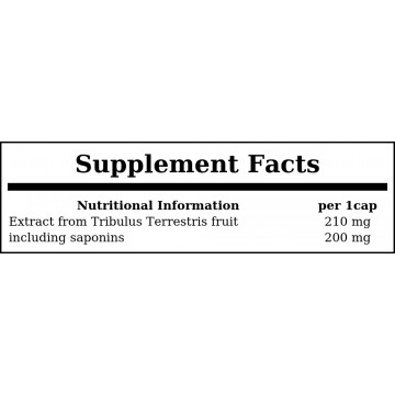 Tribulus Terrestris - 90caps. - 2