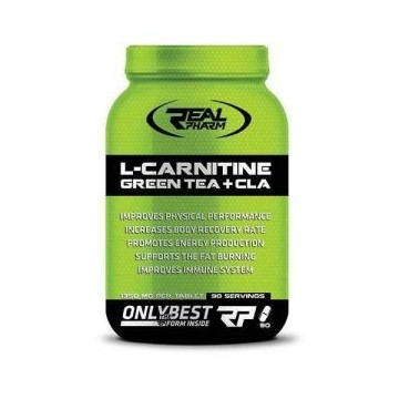 L-Carnitine Green Tea+CLA - 90caps.