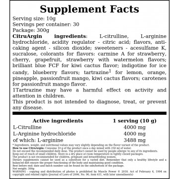 CitruArgin - 300g - Strawberry Watermelon - 2