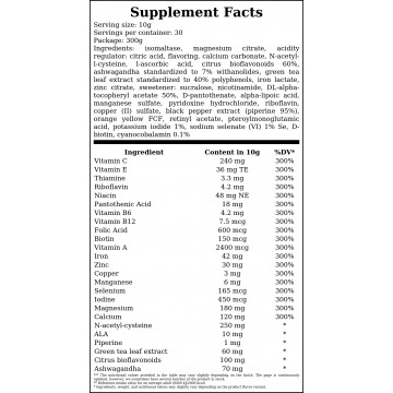 Vitamin Shock - 300g - Orange - 2