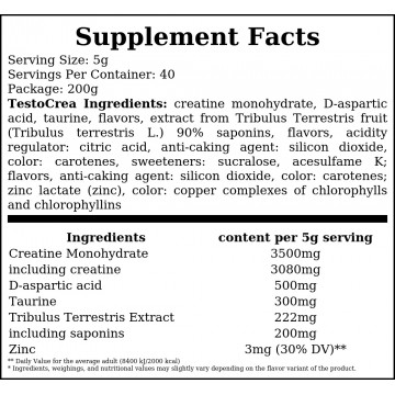 TestoCrea - 200g - Green Apple - 2