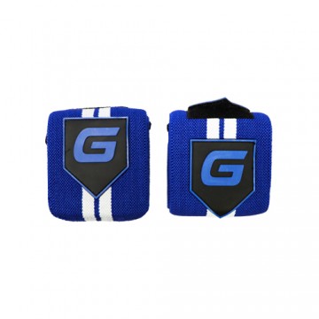 Wrist Wraps Gaspari RL - Blue/White - 2