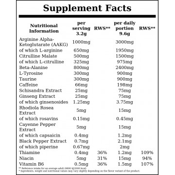 PreWorkout - 288g - Ice Orange - 2