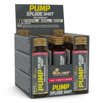 Pump Xplode Shot glass ampoule - 60ml - Fruit Punch x9 - 2