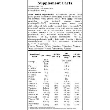 Mass Active - 5000g - Strawberry - 2