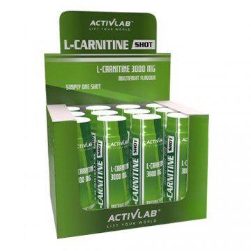 L-Carnitine Shot - 80ml - Multifruit x12 - 2