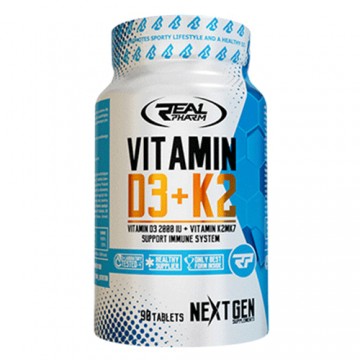 Vitamin D3 2000IU + K2 MK7...