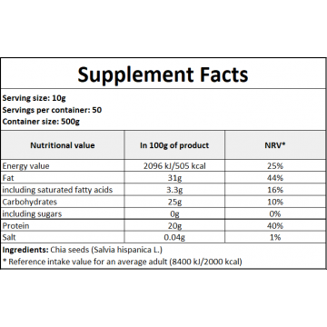 Chia seeds - 500g - 2