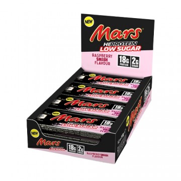 Baton Mars HIProtein LS Bar - 55g - Raspberry Smash x12 - 2