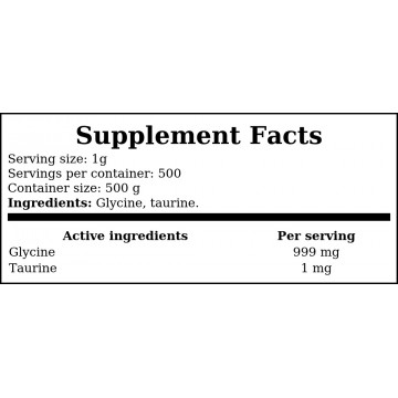 Glycinec - 500g - Natural - 2