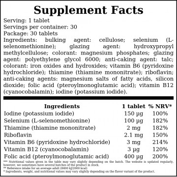 Entarynol - 30tabs. - 2