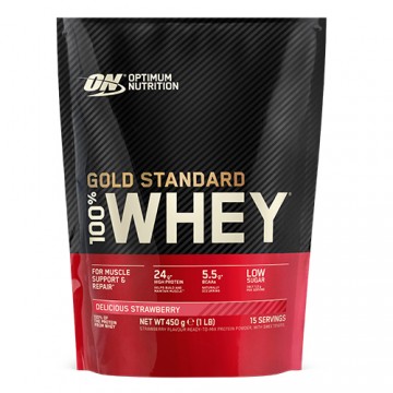 Whey Gold Standard Bag - 450g - Strawberry - 2