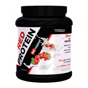 Red Protein - 1020g - Strawberry - 2