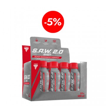 S.A.W. 2.0 Shot -100ml - Cherry Pear x12 - 2