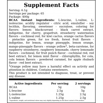 BCAA Instant - 400g - Cola - 2