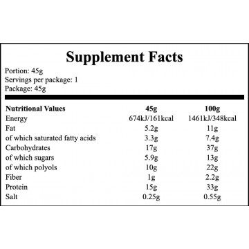 WOW Protein Bar - 45g - Salted Peanut Caramel - Sale - 2