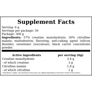 Boogie Creatine - 300g - Tropical - 2