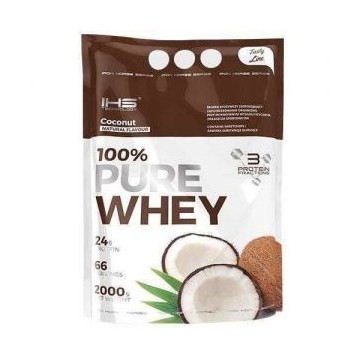 100% Pure Whey - 2000g - Coconut  80% Protein