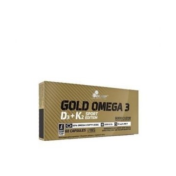 Gold Omega 3 D3 + K2 Sport Edition - 60caps - 2