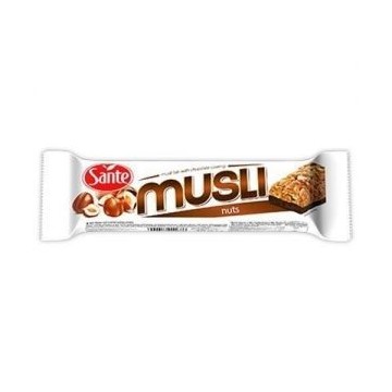 Baton Musli - 40g - Nut Chocolate Coating ( 24 pcs per box)