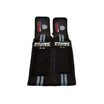 Taśma - Wrist Wraps - 45 cm - Black / White / Red - 2