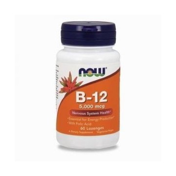 Vitamin B-12 5000mcg - 60lozenges PL